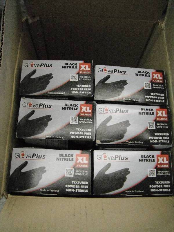 Black Nitrile Gloves