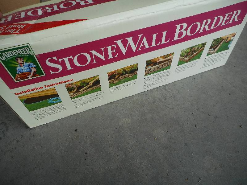 Stonewall Border for Landscaping