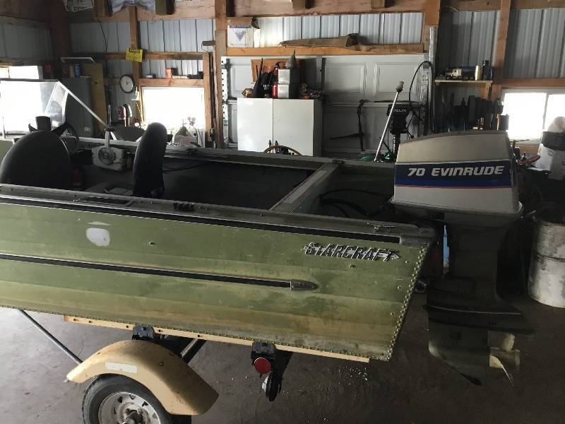 1969 Starcraft Boat and Trailer