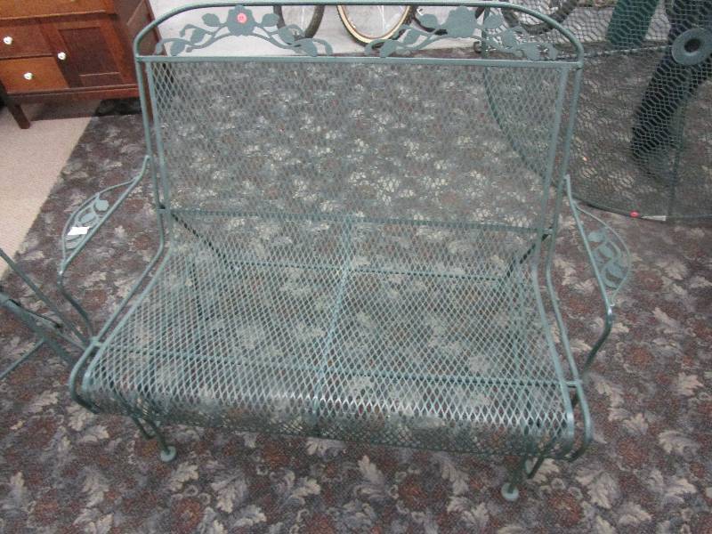 lot 37 image: Metal Rocker Glider Does Match 36 and 38 but sold Separately