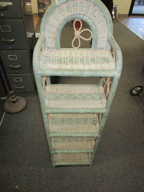 lot 82 image: Whicker Shelf