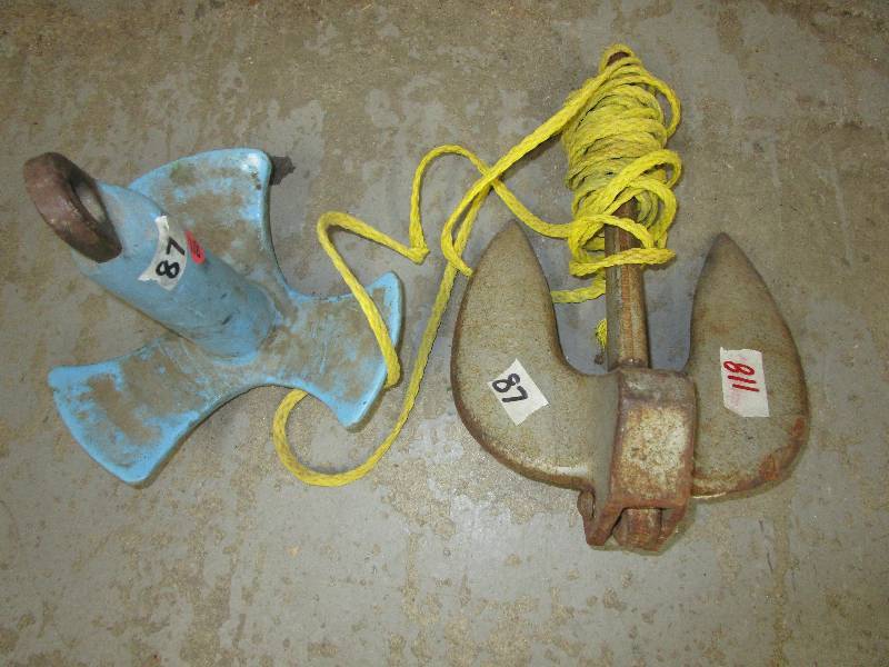 lot 118 image: Boat Anchors