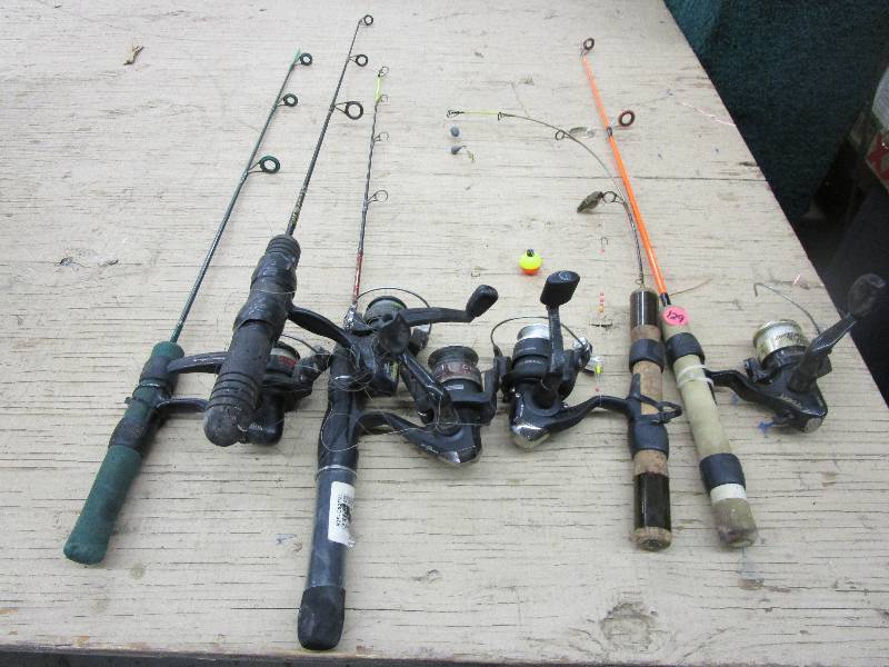 Ice fishing poles and reels, Furniture, Appliances and Summer Fun Sale!!!