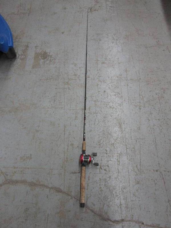 lot 143 image: Abu Garcia ambassadeur pole and reel