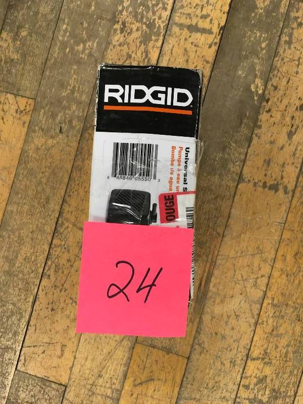 Replacement Submersible Water Pump for Rigid Tile Saws open box not used
