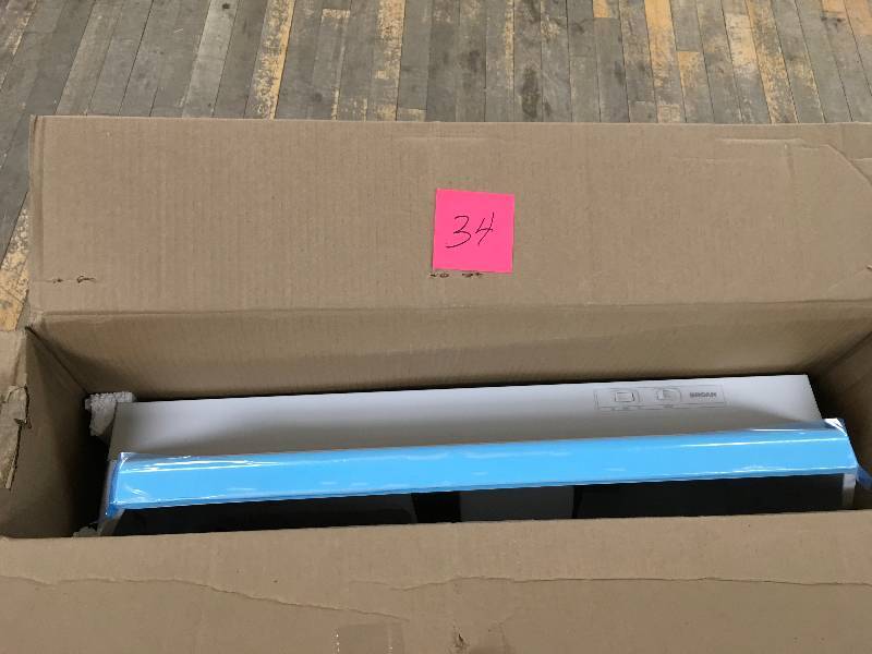 Broan 30 Range Hood, White open box not used