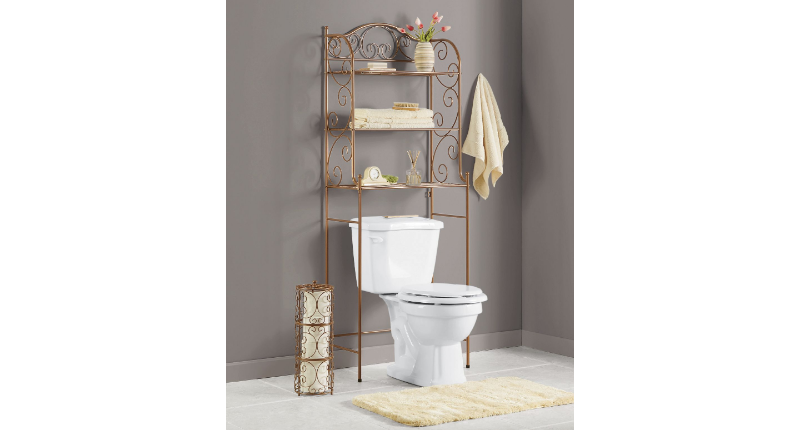 Antiqued Scroll Bath Set open box R...