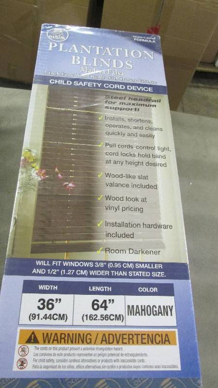 Lot of 2 Madera Falsa 2 Inch Faux W...