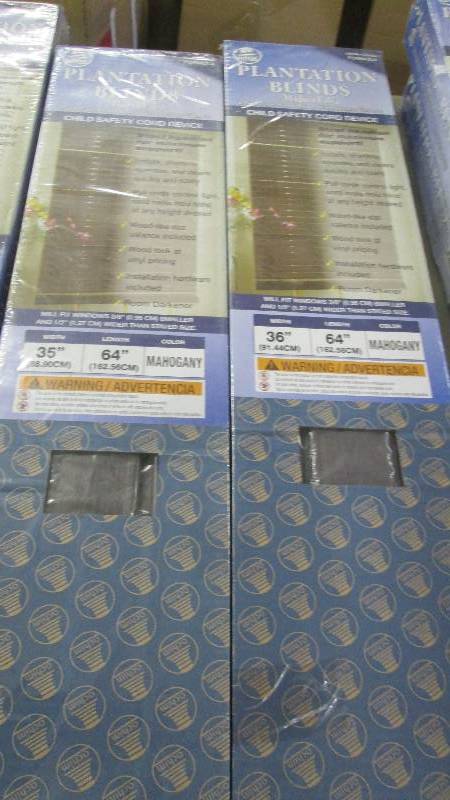 Lot of 2 Madera Falsa 2 Inch Faux W...