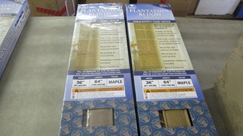 Lot of 2 Madera Falsa 2 Inch Faux W...
