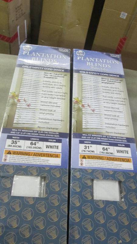 Lot of 2 Madera Falsa 2 Inch Faux W...
