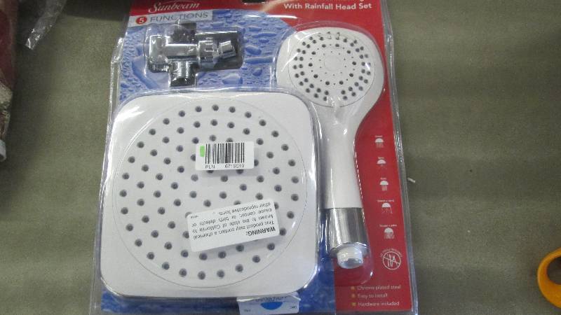 Sunbeam Dual Shower Massager and He...