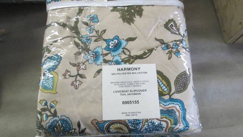 Harmony Loveseat Slipcover Retail $...