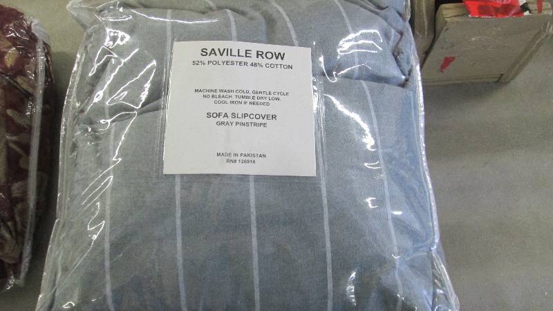 Saville Row Sofa Slipcover Retail $...