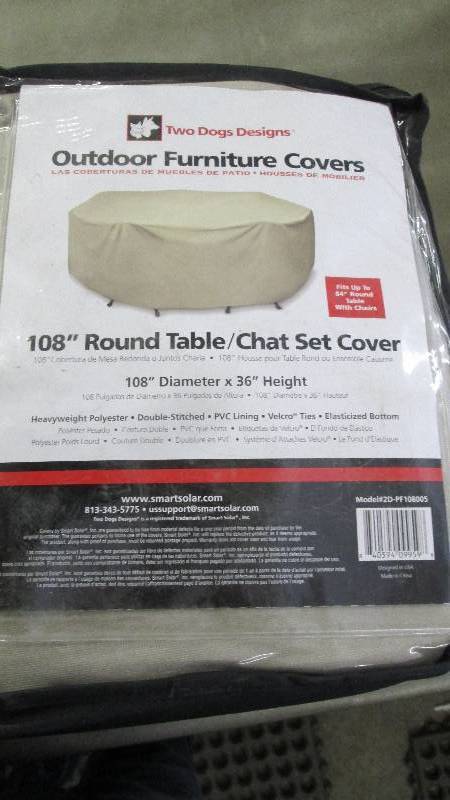 Smart Living Round Table Set Cover ...