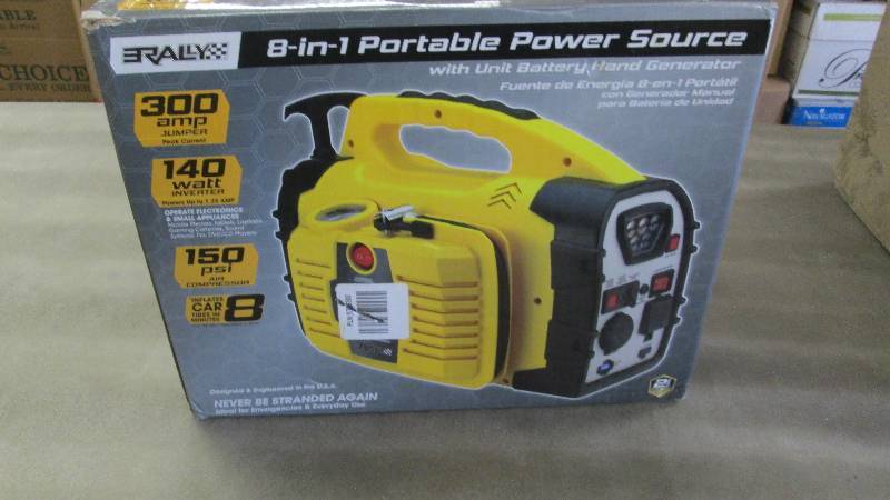 Rally Portable 8 in 1 Power Source ...