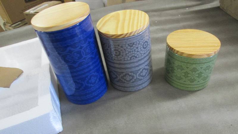 Small 3 Piece Canister Set...