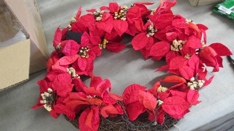 Poinsettia Wreath...