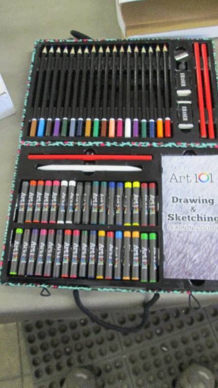 Art 101 61 Piece Drawing Set Retail...