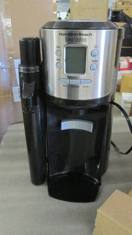 Hamilton Beach 49150 Black BrewStat...