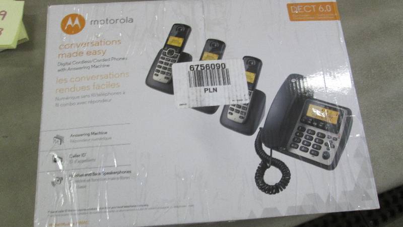 Motorola DECT 6.0 Corded Base Phone...