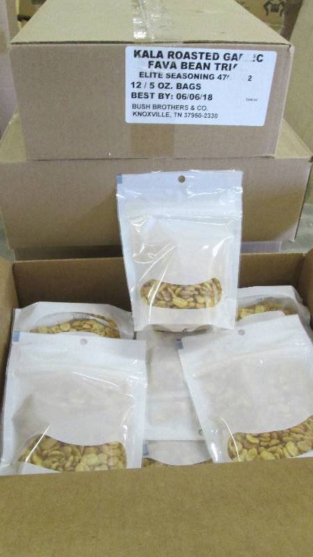 4 Cases of Kala Roasted Garlic Fava...