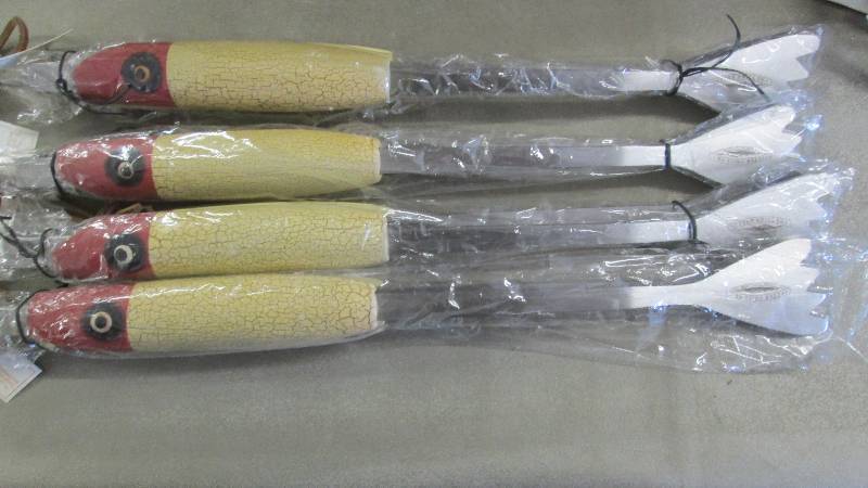 Lot of 4 Teton Grill Co. Fishing Lu...