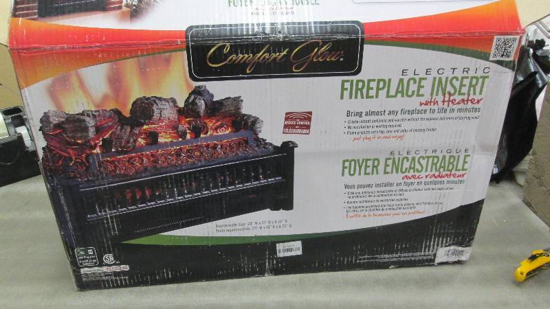 Electric Fireplace Insert with Heat...