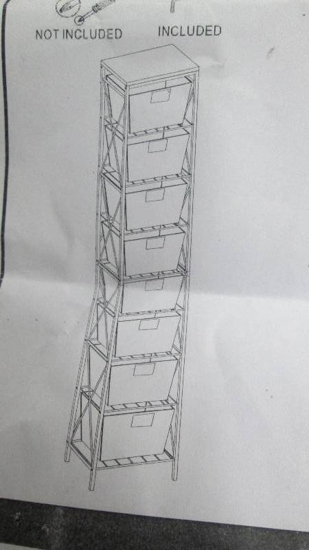 8 Basket Tower open box, Retail $12...