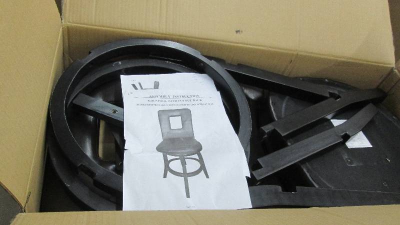 Stool with Cutout Back open box Ret...