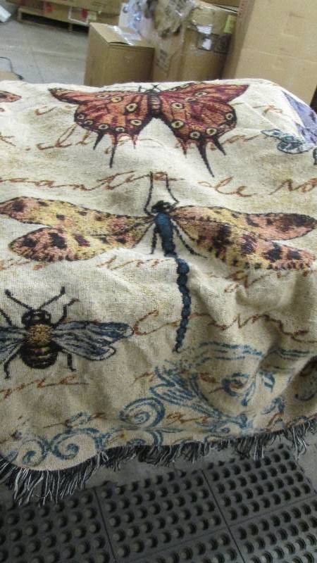 Large Butterfly Throw Blanket Love...