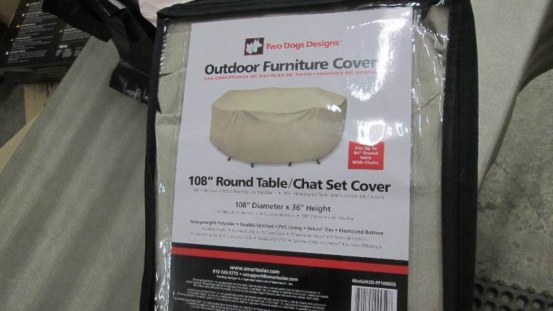 Smart Living Round Table Set Cover ...