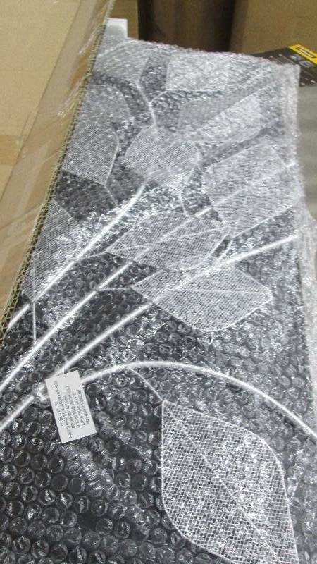3-Panel Lit Leaves Wall Art open bo...