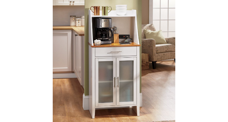 Coffee Station with Power Outlet op...