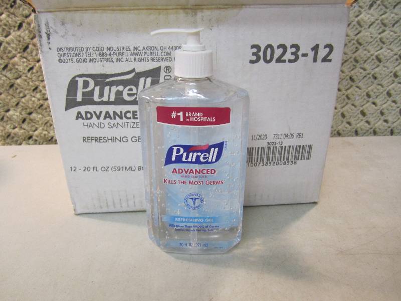 lot 9 image: Lot of 11 Purell Advanced Hand Sani...