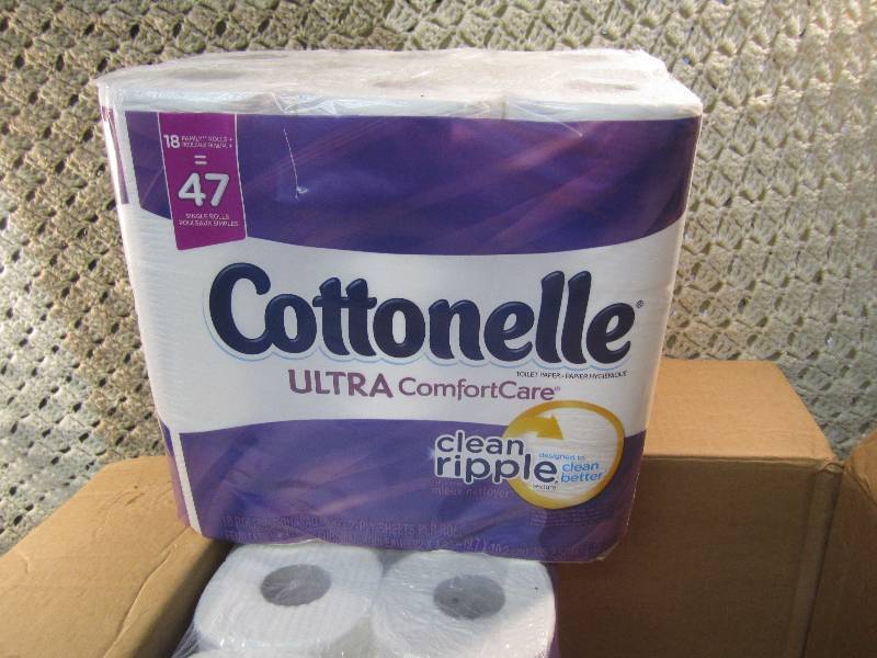 lot 16 image: Case of 36 Rolls Cottonelle Toilet ...