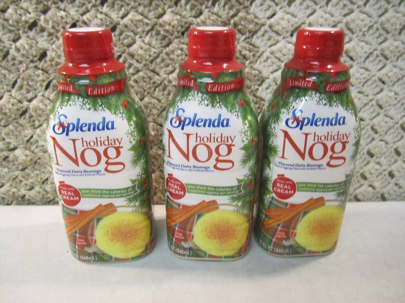 lot 69 image: Lot of 3 Bottles Splenda Holiday No...