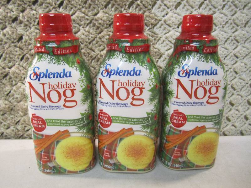 lot 70 image: Lot of 3 Bottles Splenda Holiday No...