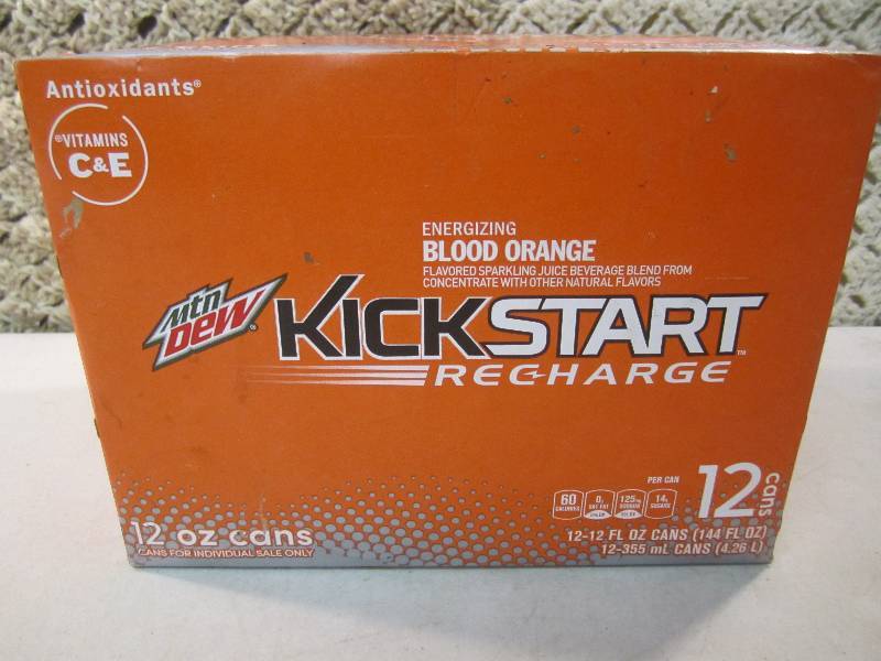 lot 97 image: 12-Pack Mtn Dew Kickstart Recharge ...