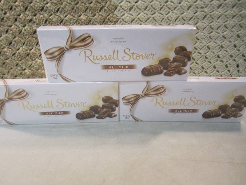 lot 134 image: Lot of 3 Boxes Russell Stover All M...