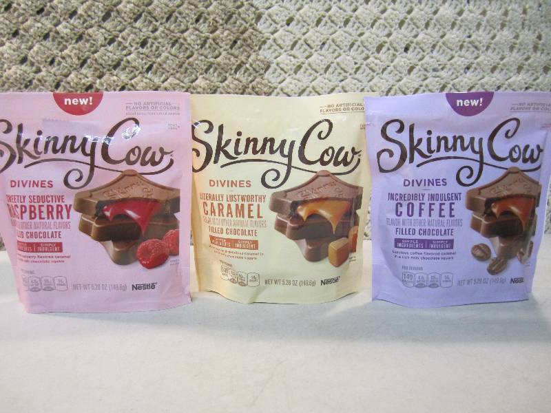 lot 140 image: Mix Lot of 3 Bags Skinny Cow Chocol...