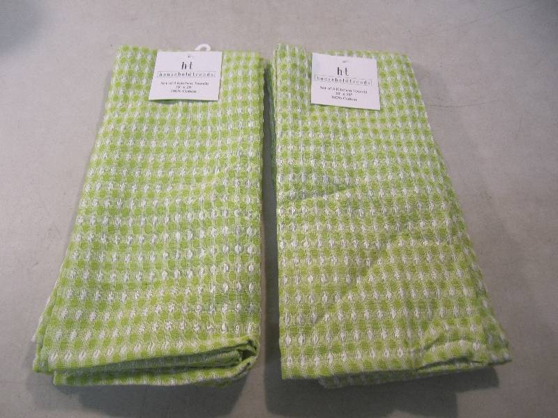 lot 177 image: Lot of 2 - 3pc Kitchen Towel Sets G...