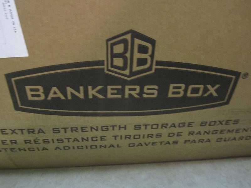 lot 183 image: Case of 12 Bankers Box 24 Divider ...