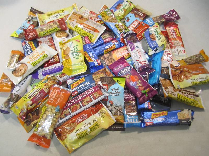 lot 273 image: Lot of Misc Granola Bar Snacks Best...