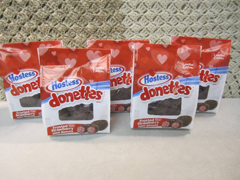 lot 276 image: Lot of 5 Bags Hostess Donettes Fros...
