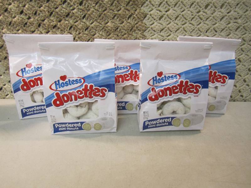 lot 277 image: Lot of 5 Bags Hostess Donettes Powd...