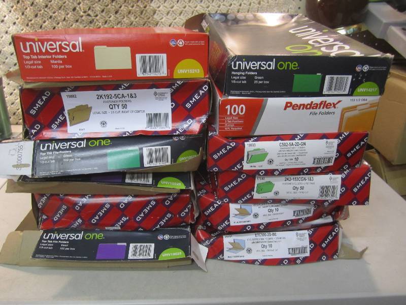 lot 307 image: Large Lot of Various Legal Size Fil...