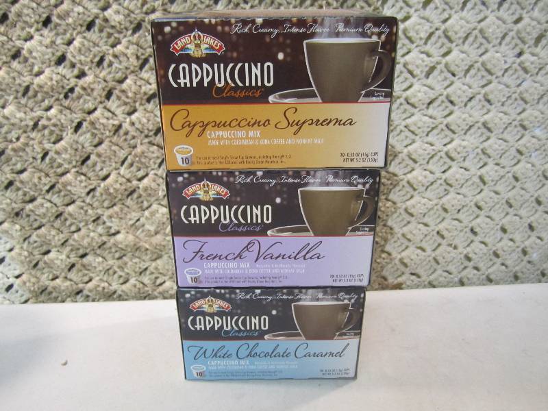 lot 318 image: 3 Boxes of Cappuccino Classics in 3...