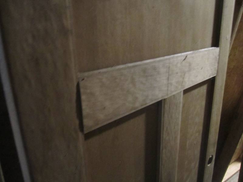 lot 406 image: Solid core interior door