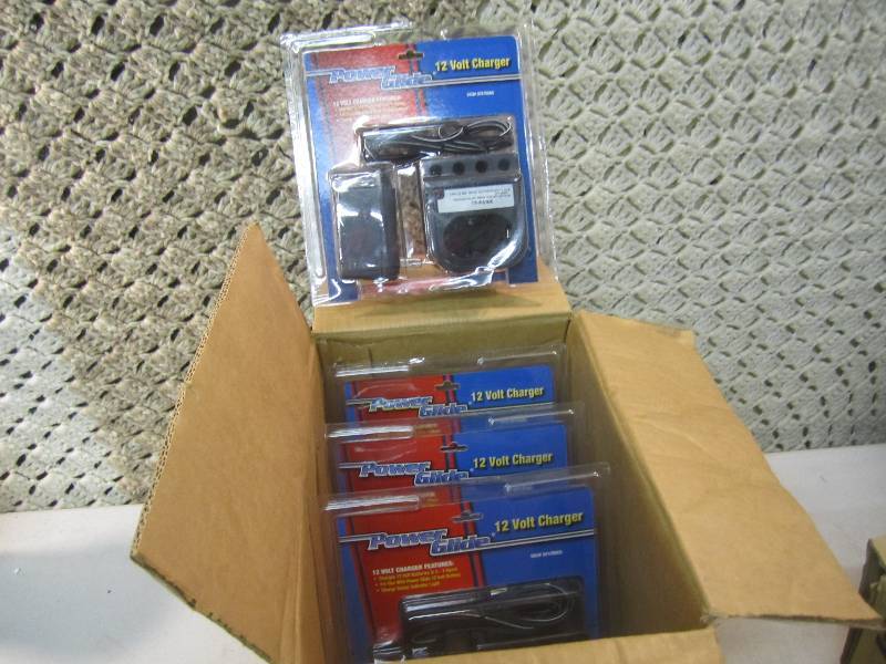 Case of 4 Power Glide 12 Volt Charg...